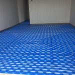 suelo radiante terminado