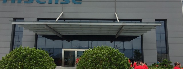 Climagar visita  la fábrica de Hisense en China