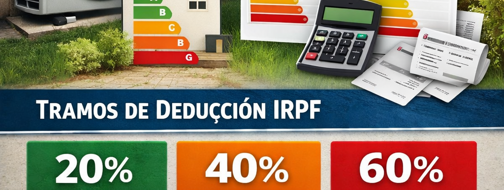 Deducción IRPF por aerotermia en 2026