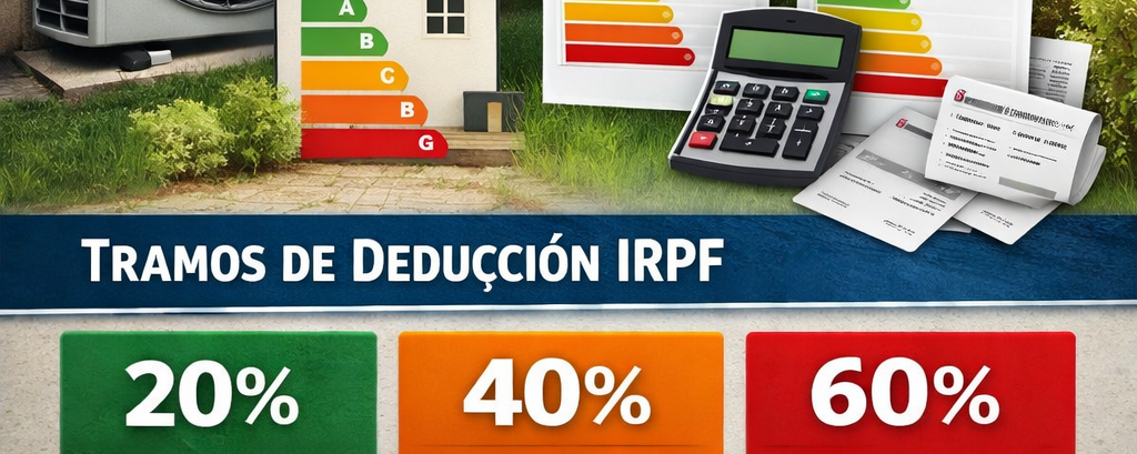 Deducción IRPF por aerotermia en 2026