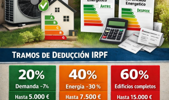 Deducción IRPF por aerotermia en 2026
